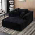 60" Oversized Corduroy Lounge Chair - Cloud Sofa Bed with Deep Seat for Living Room