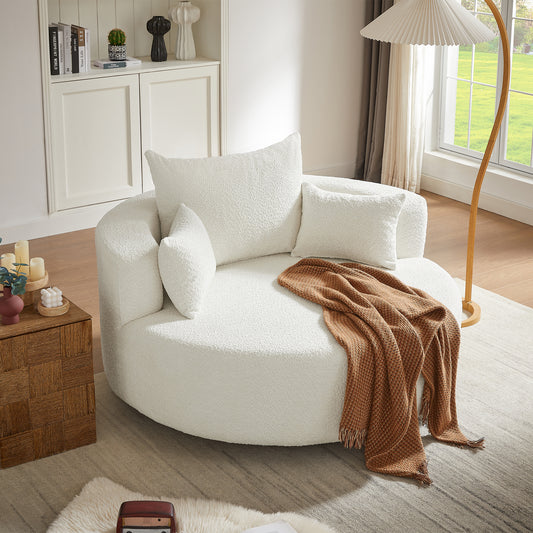 360° Swivel Chair Accent Barrel Chair Swivel