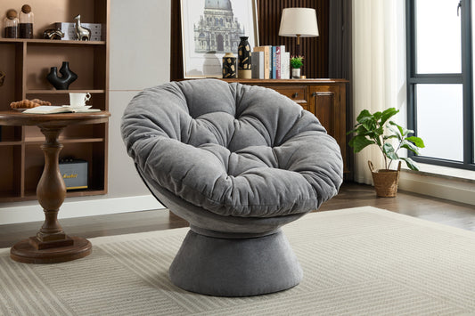 Oversized Swivel Accent Chair,