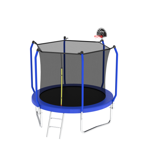 8FT Trampoline - 42 Powerful Springs 5.12 inch