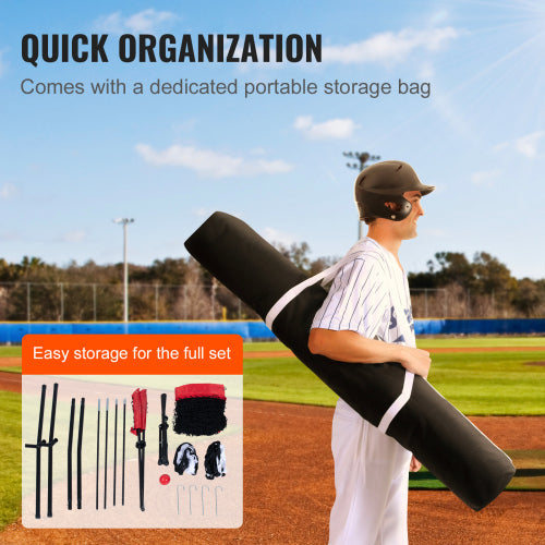 Baseball Practice Net - Quick Organization Portable Storage Bag