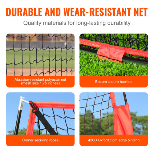 Baseball Net - Durable Wear-Resistant Polyester Nylon Net Detail