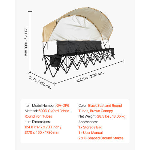 Folding Bench Dimensions 124.8x17.7x70.1 inches with Specifications