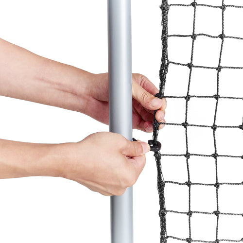 Baseball Rebounder Net - Kid Pitching Target Area Setup Practice Throwing Skills