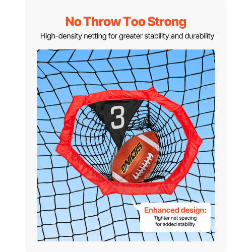 Football Net - High Density Mesh No Throw Too Strong
