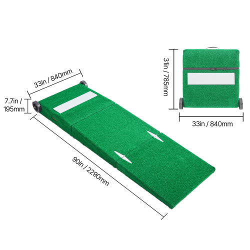 Pitching Mound Anti-Fade PP Turf and Damp-Proof Plywood Base Detail
