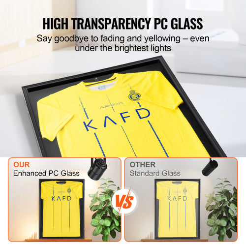 High Transparency PC Glass 98% UV Protection vs Standard Glass Comparison