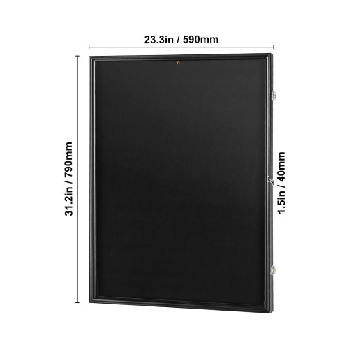 Jersey Display Frame Case Side View 1.5 inch Depth 590x790mm