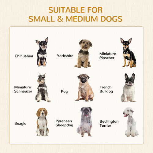 Dog Crate Furniture with Cushion & Drawer | Indoor Puppy Kennel End Table for Small Dogs, Grey