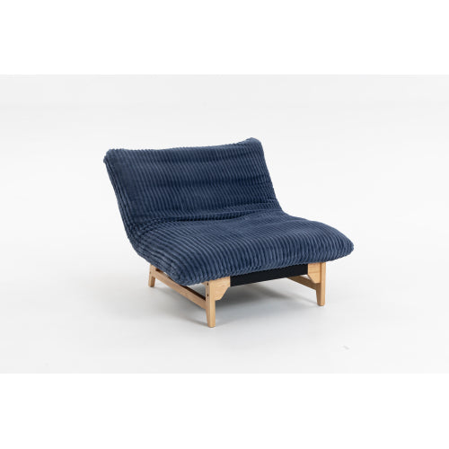 Bean Bag Chair for Adults - Corduroy Lazy Sofa with Backrest