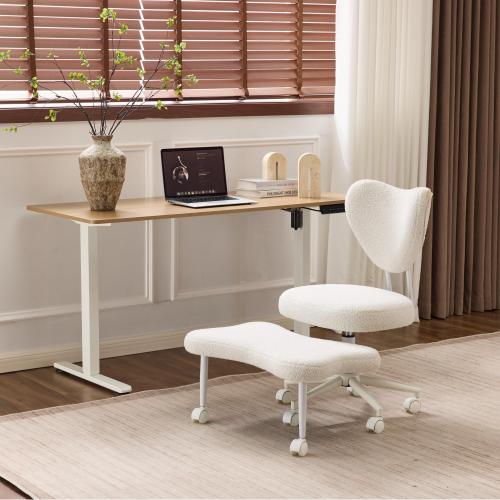 Ergonomic Meditation Floor Chair with Lumbar Support - Adjustable Gaming & Yoga Seat