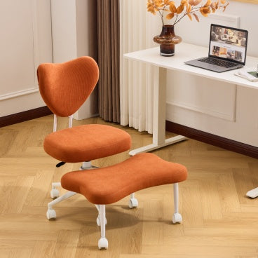 Ergonomic Meditation Floor Chair with Lumbar Support - Adjustable Gaming & Yoga Seat