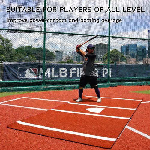 Baseball Batting Mat - Suitable for Players of All Levels MLB Training