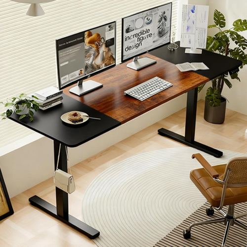 55" Electric Standing Desk - Height Adjustable Sit Stand Desk for Home Office & Gaming