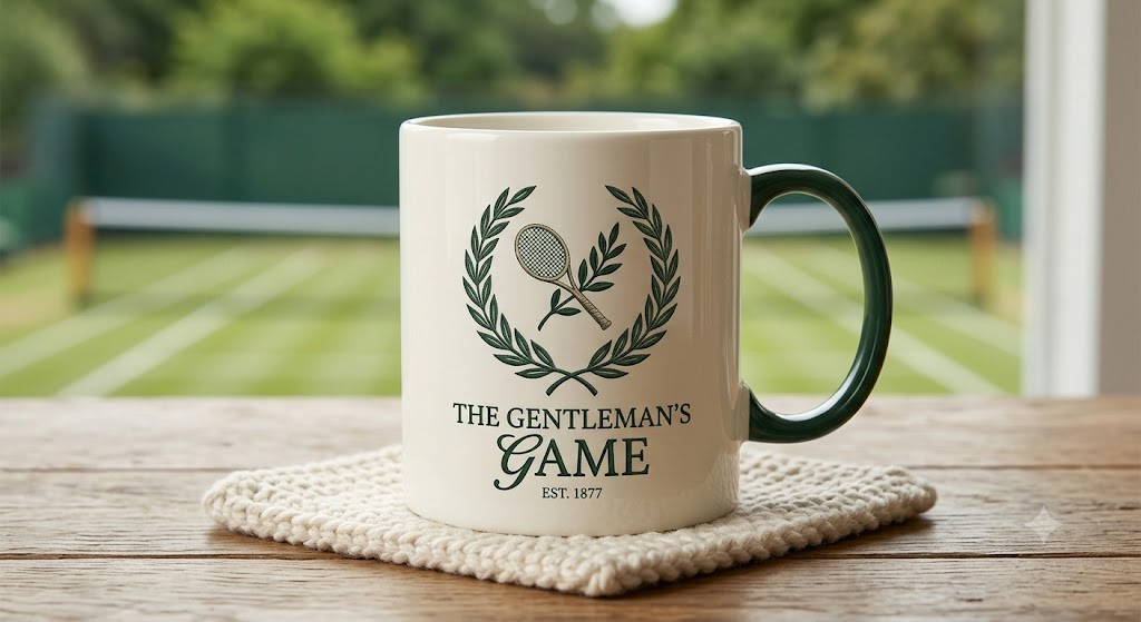 The Gentleman's Game Tennis Mug – Est. 1877